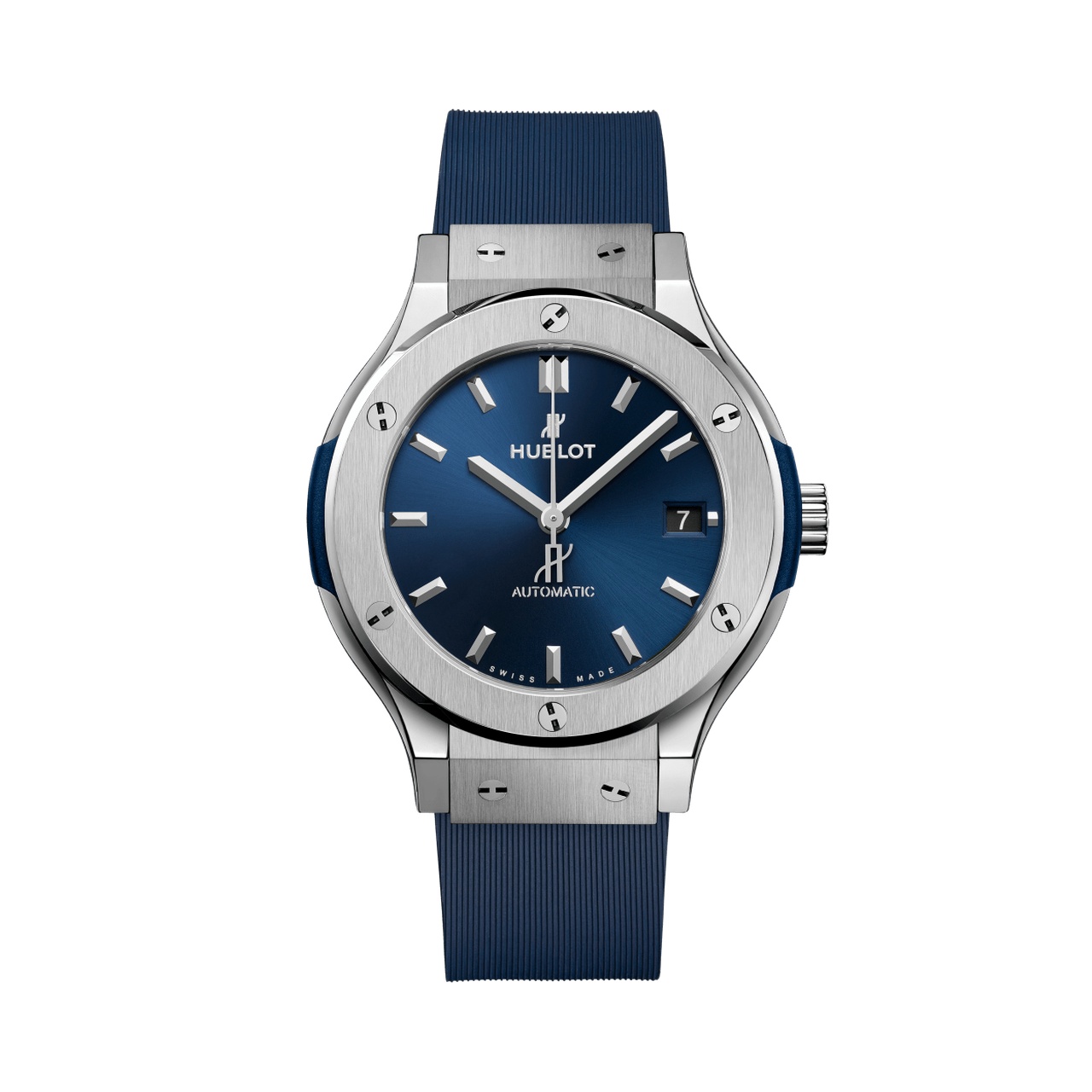 クラシック・フュージョン チタニウム ブルー 38mm BY HUBLOT クラシック・フュージョン チタニウム ブルー 38mm バイ ウブロ