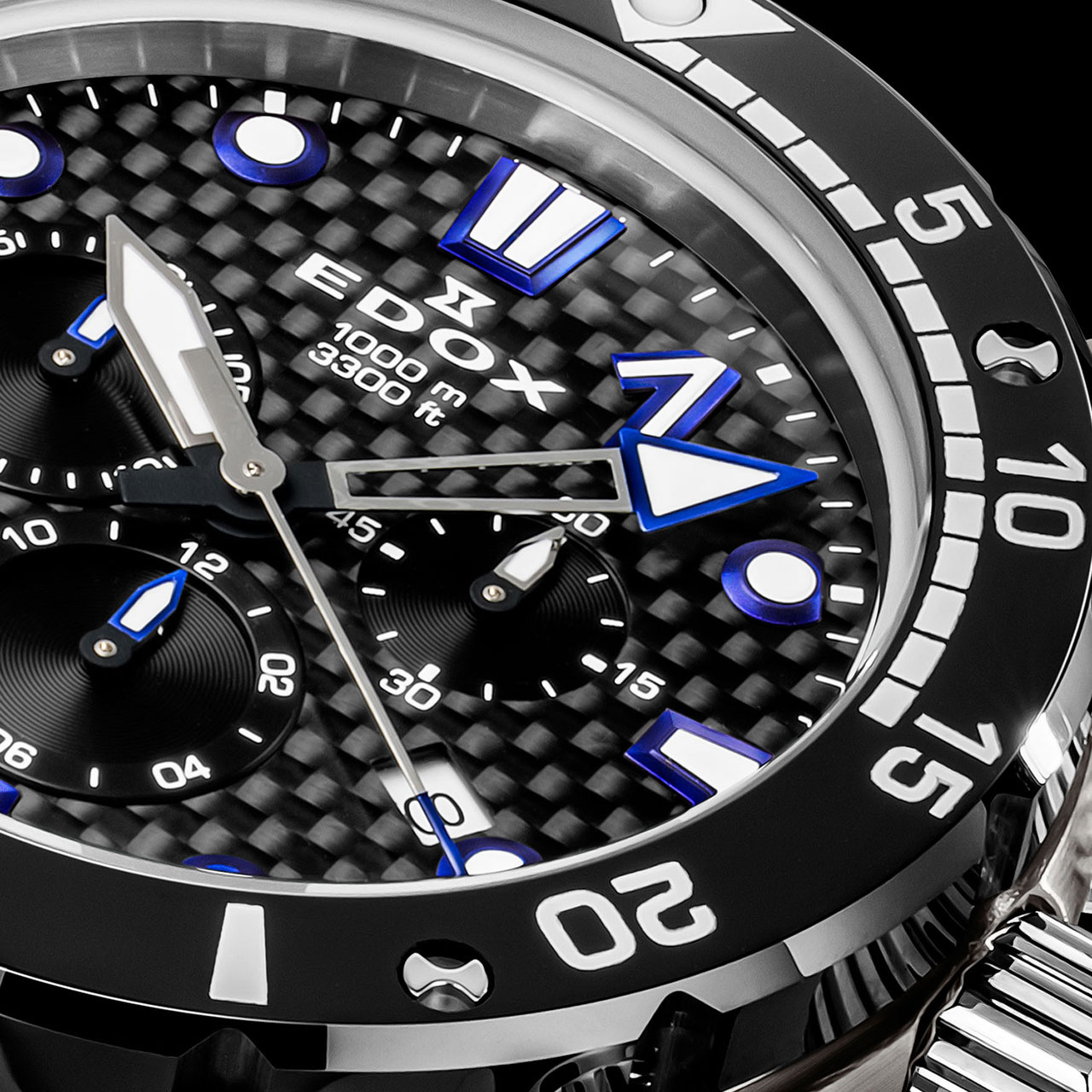 EDOX クロノオフショア1 クロノグラフ ジャパン リミテッド エディション 10242-TIN-NIBUGM