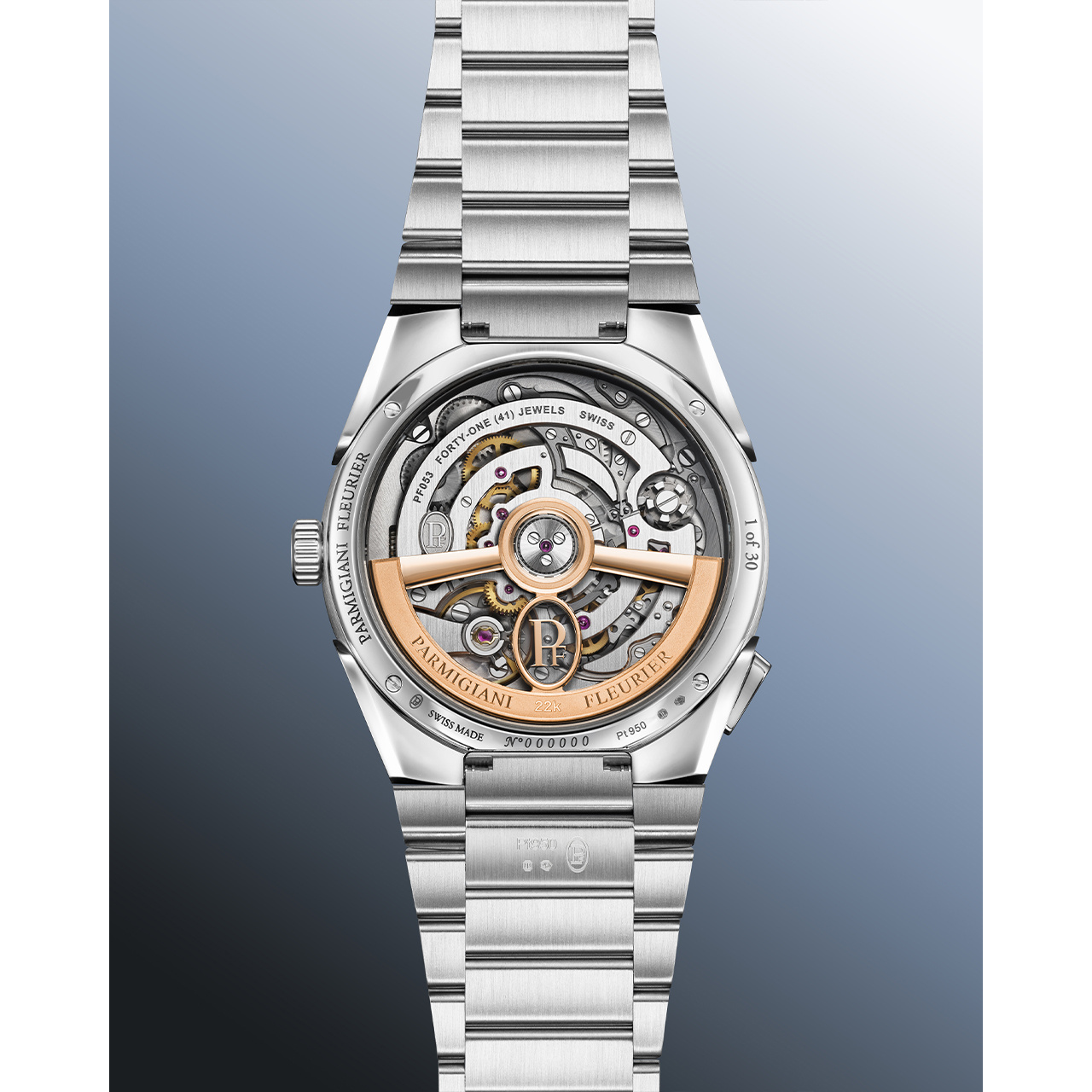 PARMIGIANI FLEURIER トンダ PF クロノグラフ ミステリューズ プラチナ PFC908-2020001-200182