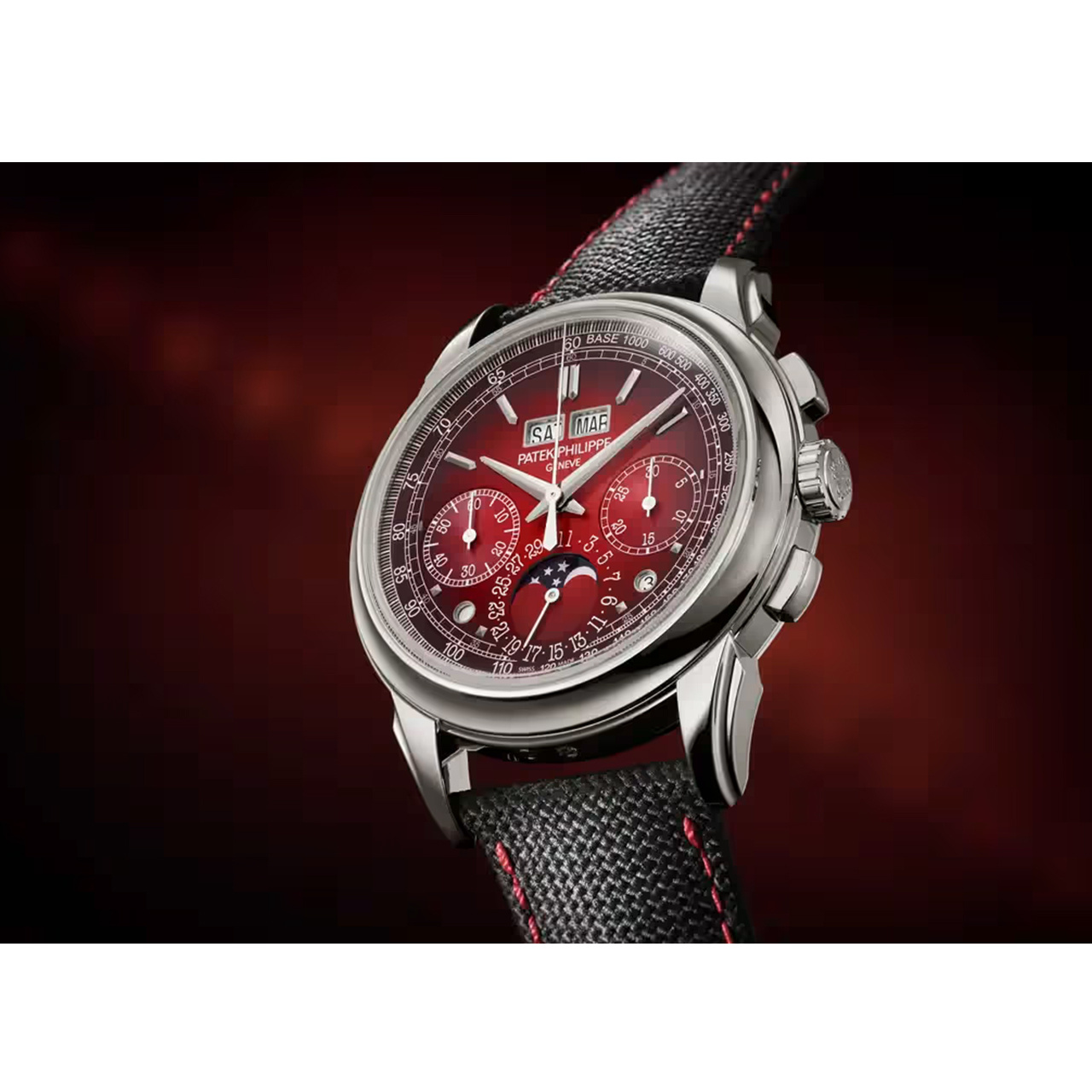 PATEK PHILIPPE クロノグラフ,永久カレンダー 5270P-017
