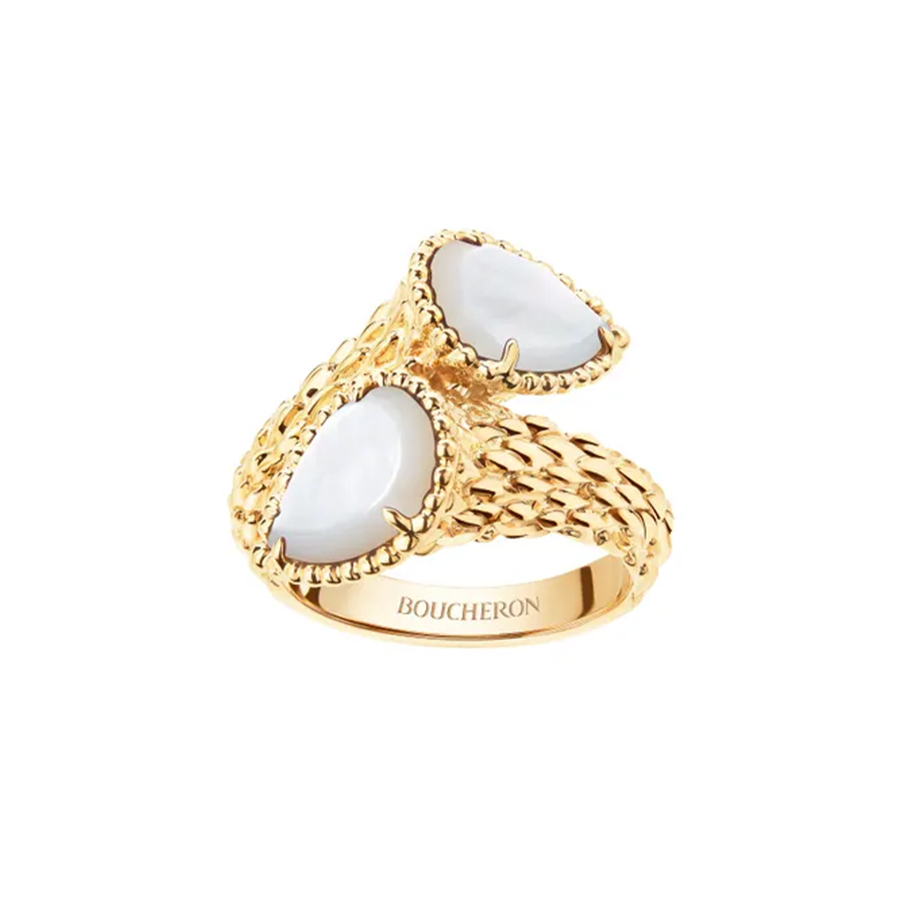 BOUCHERON セルパンボエム トワエモア リング JRG02798