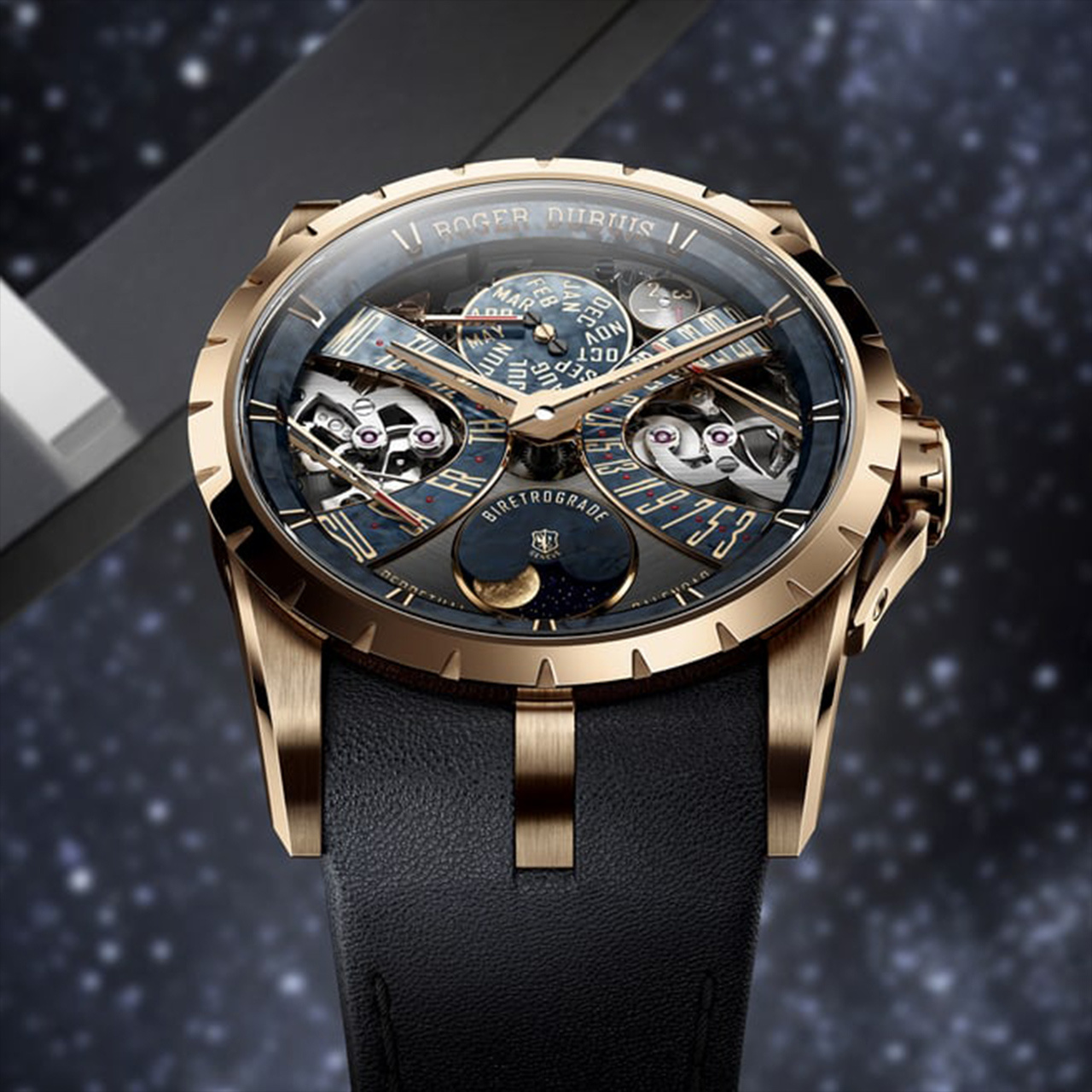 ROGER DUBUIS エクスカリバー バイレトログラード パーペチュアルカレンダー 40mm DBEX1178