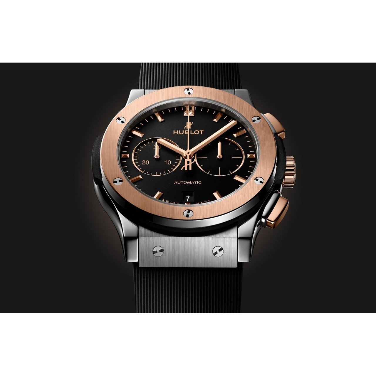 HUBLOT クラシック・フュージョン クロノグラフ チタニウム キングゴールド 42mm 541.NO.1181.RX