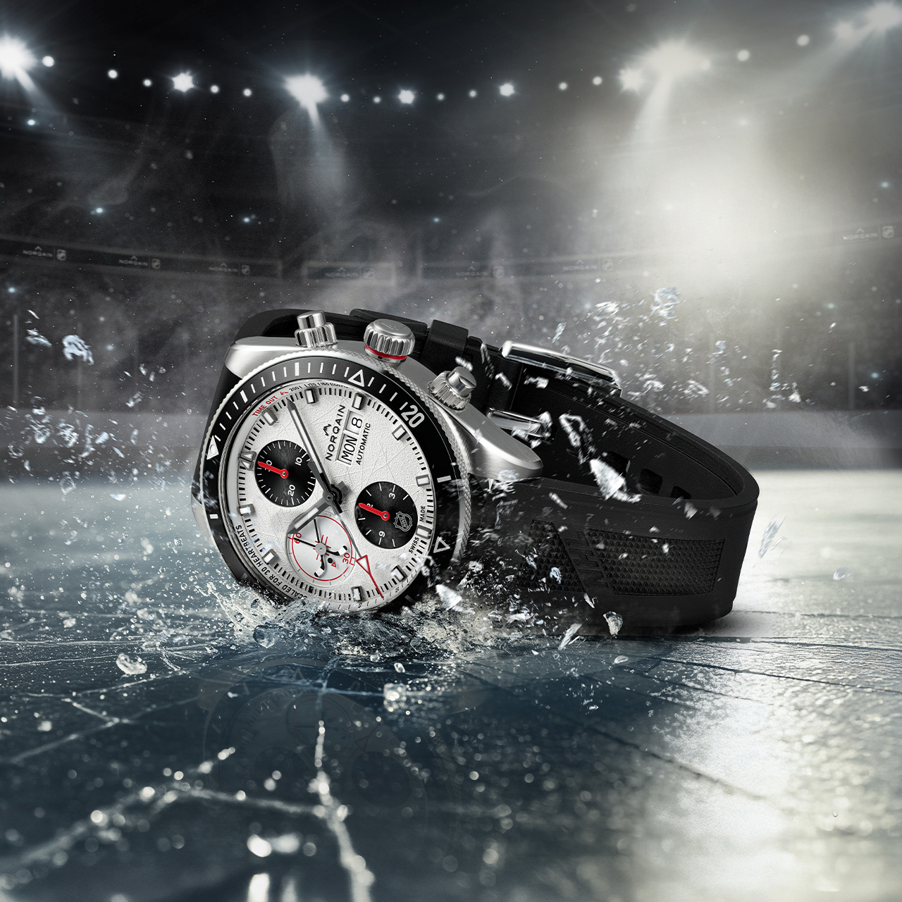 NORQAIN アドベンチャー クロノ 41mm NHL リミテッドエディション N1500.17S05.W01