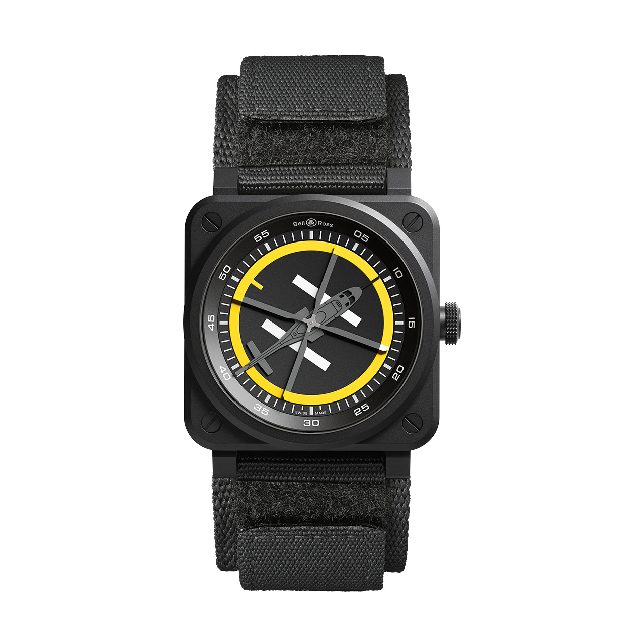 Bell & Ross BR-03 ヘリパッド BR03A-HE-CE/SRB