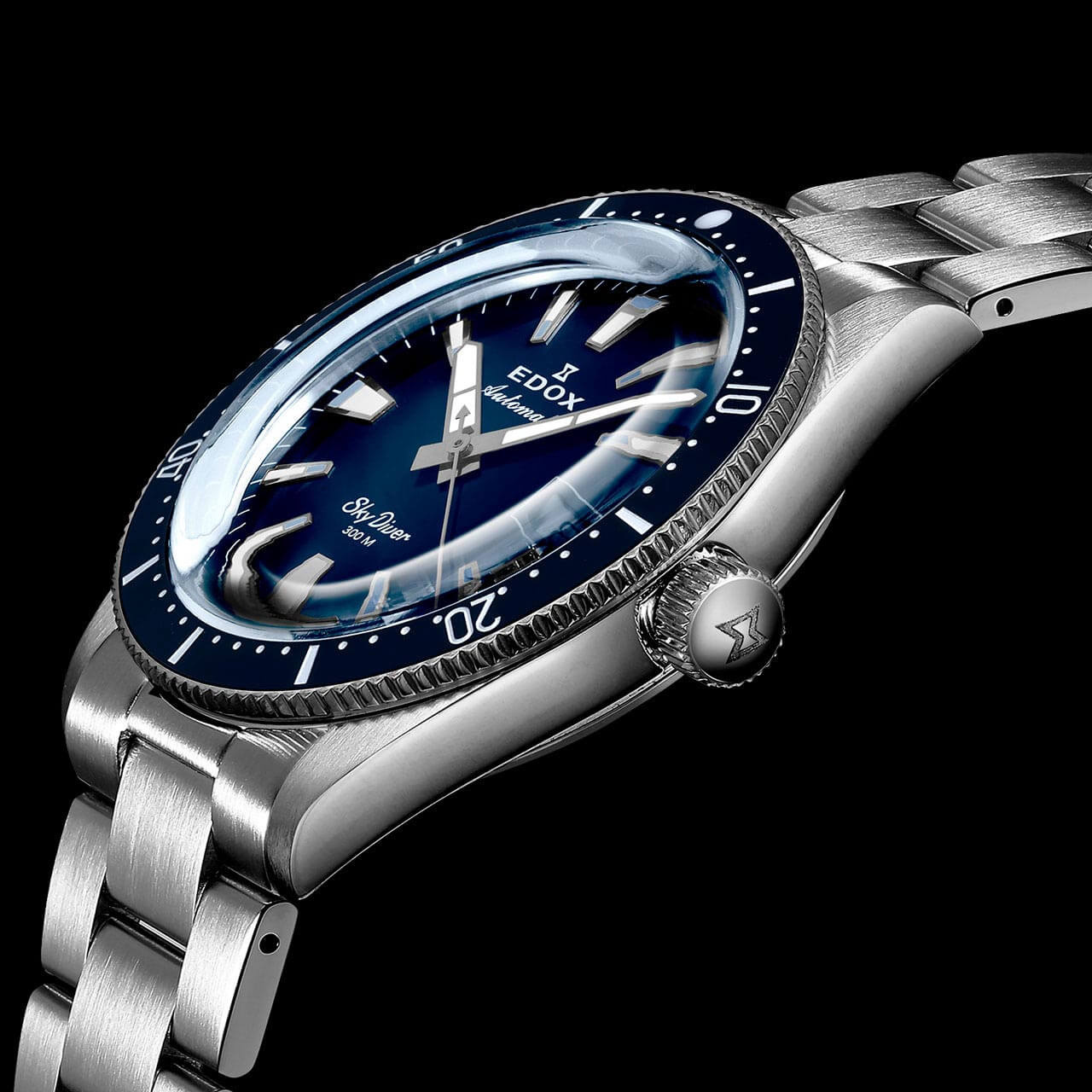 スカイダイバー デイト オートマティック リミテッドエディション 80126-3BUM-BUIN｜EDOX - エドックス｜ウォッチ｜神戸三宮  正規時計宝飾店カミネ｜神戸三宮 正規時計宝飾店カミネ