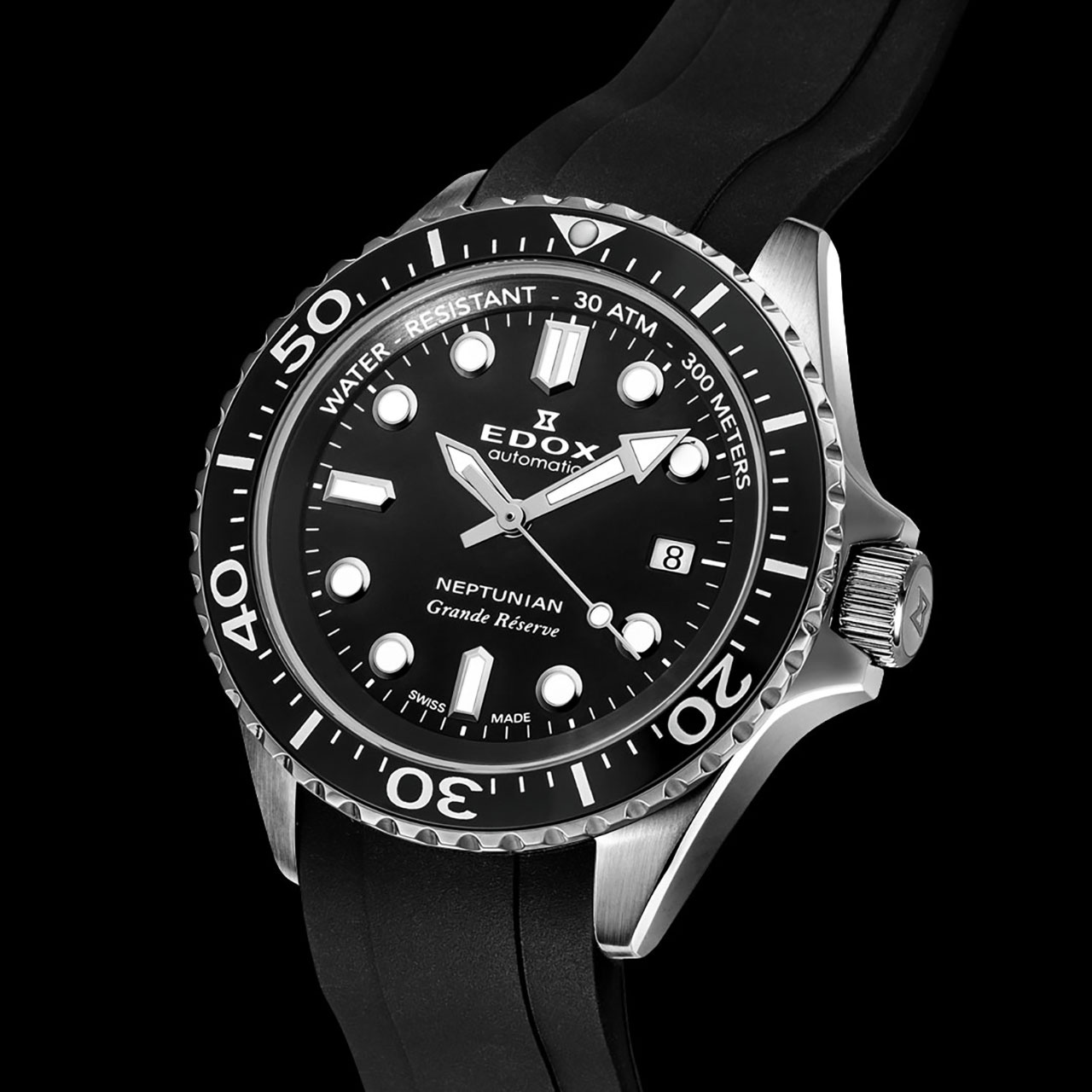EDOX ネプチュニアン グランデ リザーブ デイト オートマティック 80801-3NCA-NIN
