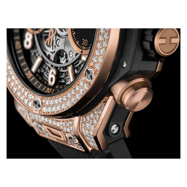 HUBLOT ビッグ・バン ウニコ キングゴールド パヴェ 441.OX.1181.RX.1704