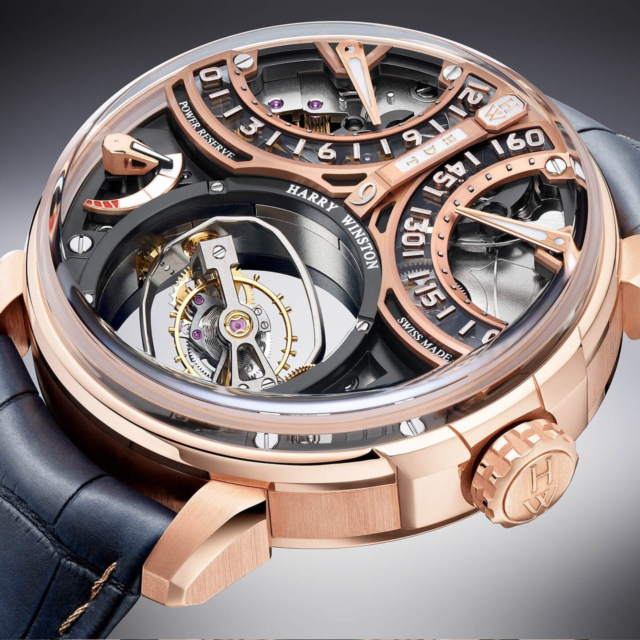 HARRY WINSTON イストワール ドゥ トゥールビヨン9 HCOMTT47RR002