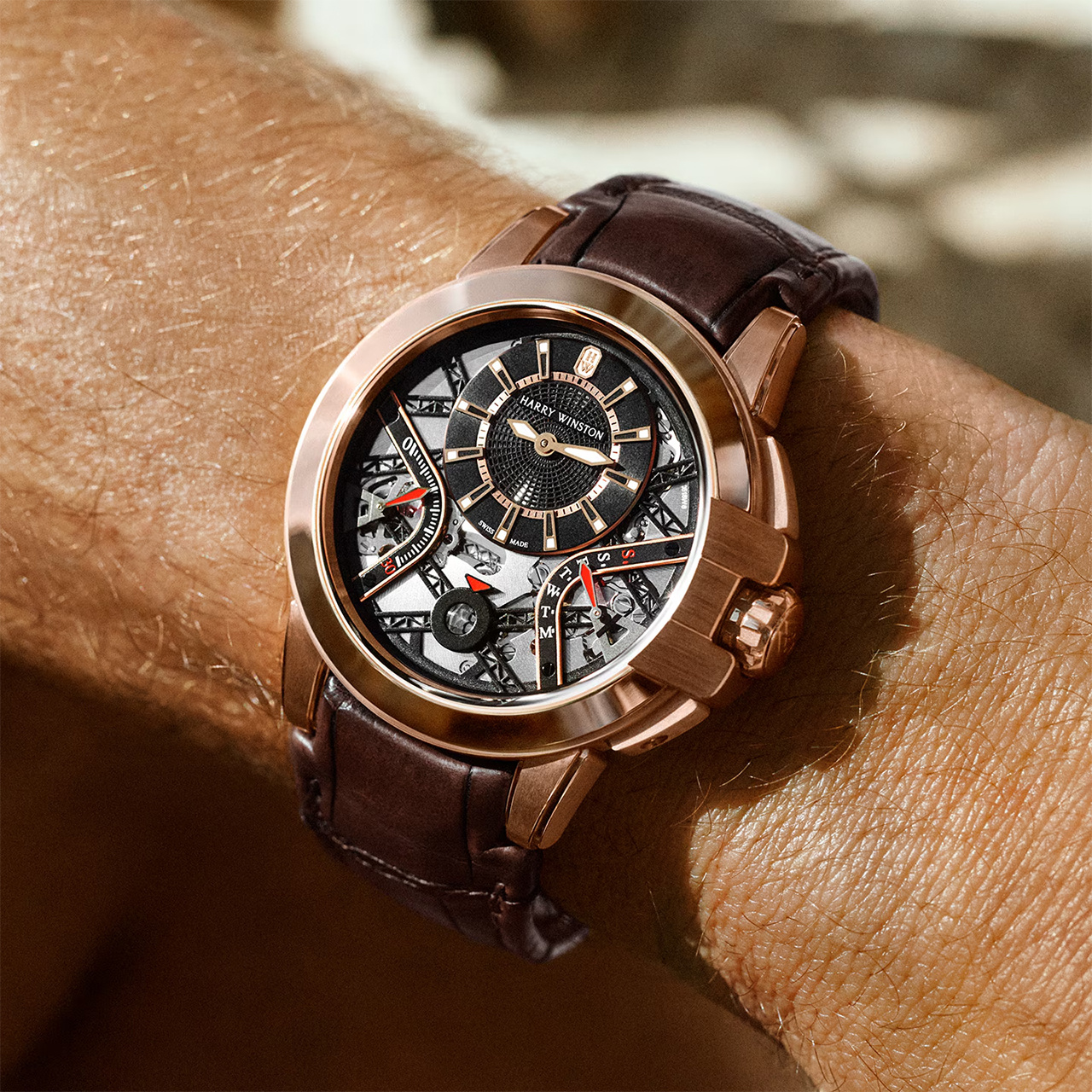 HARRY WINSTON オーシャン バイレトログラード オートマティック 42mm OCEABI42RR001