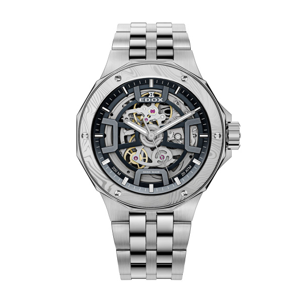 EDOX デルフィン オリジナル メカノ オートマティック ダマスカス リミテッド エディション 85310-3DM-NGIN