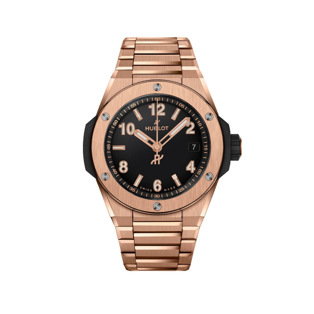HUBLOT ビッグ・バン インテグレーテッド タイムオンリー キングゴールド 457.OX.1280.OX