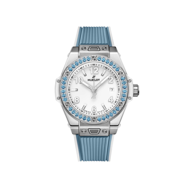 HUBLOT ビッグ・バン ワンクリック ジョイフル スチール スカイブルー 485.SL.2210.RX.1207