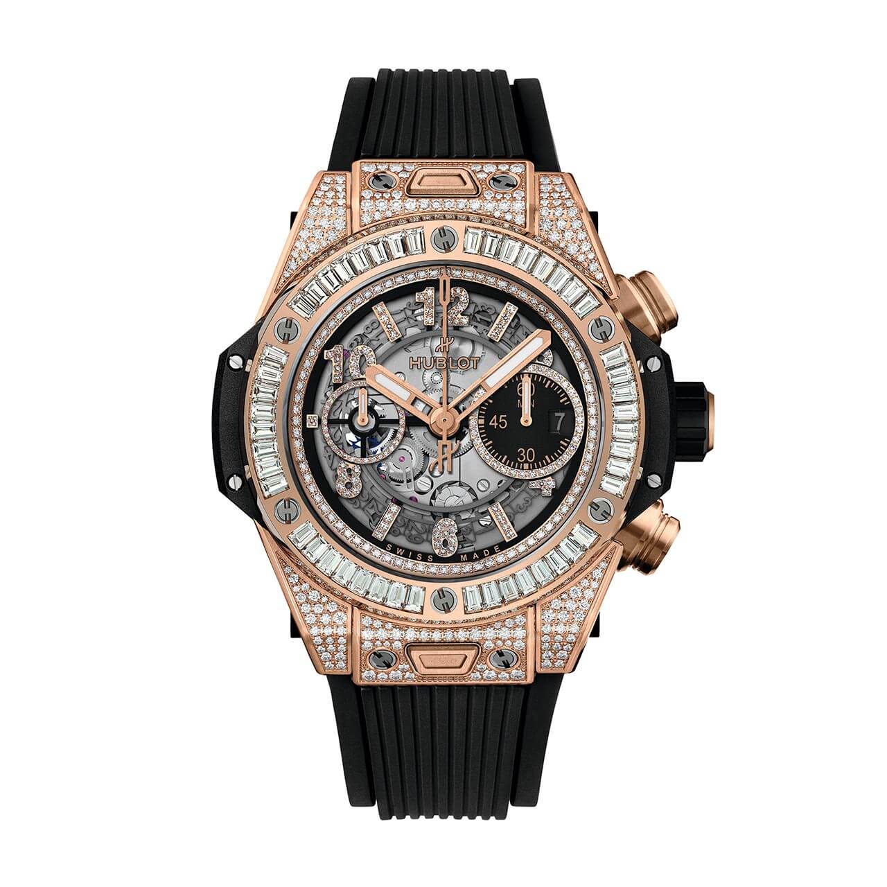 HUBLOT ビッグ・バン ウニコ キングゴールド ジュエリー 421.OX.1180.RX.0904