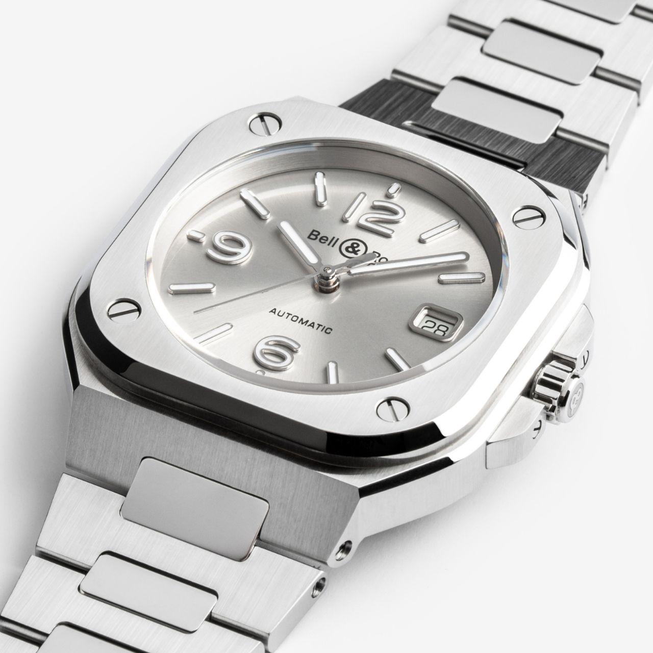 Bell & Ross BR 05 グレースティール BR05A-GR-ST/SST