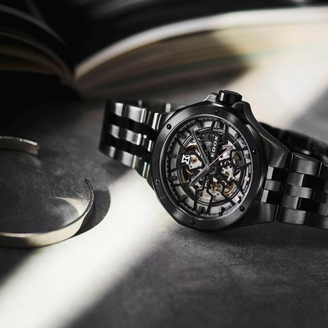 EDOX デルフィン メカノ　オートマティック 85303-357GNM-NGN