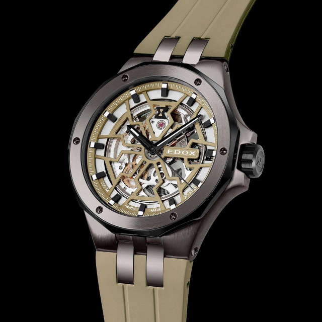 EDOX デルフィン メカノ　オートマティック 85303-357GNCAV-VONB