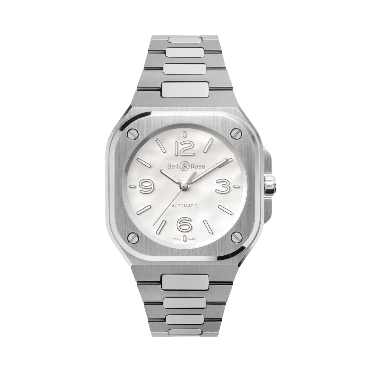 Bell & Ross BR-05 36 mm マザーオブパール スティール BR05A-S-MP-ST/SST
