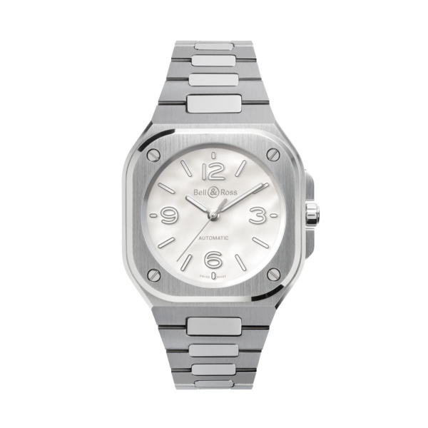 BR-05 36 mm マザーオブパール スティール BY Bell & Ross BR-05 36 mm マザーオブパール スティール ベル＆ロス