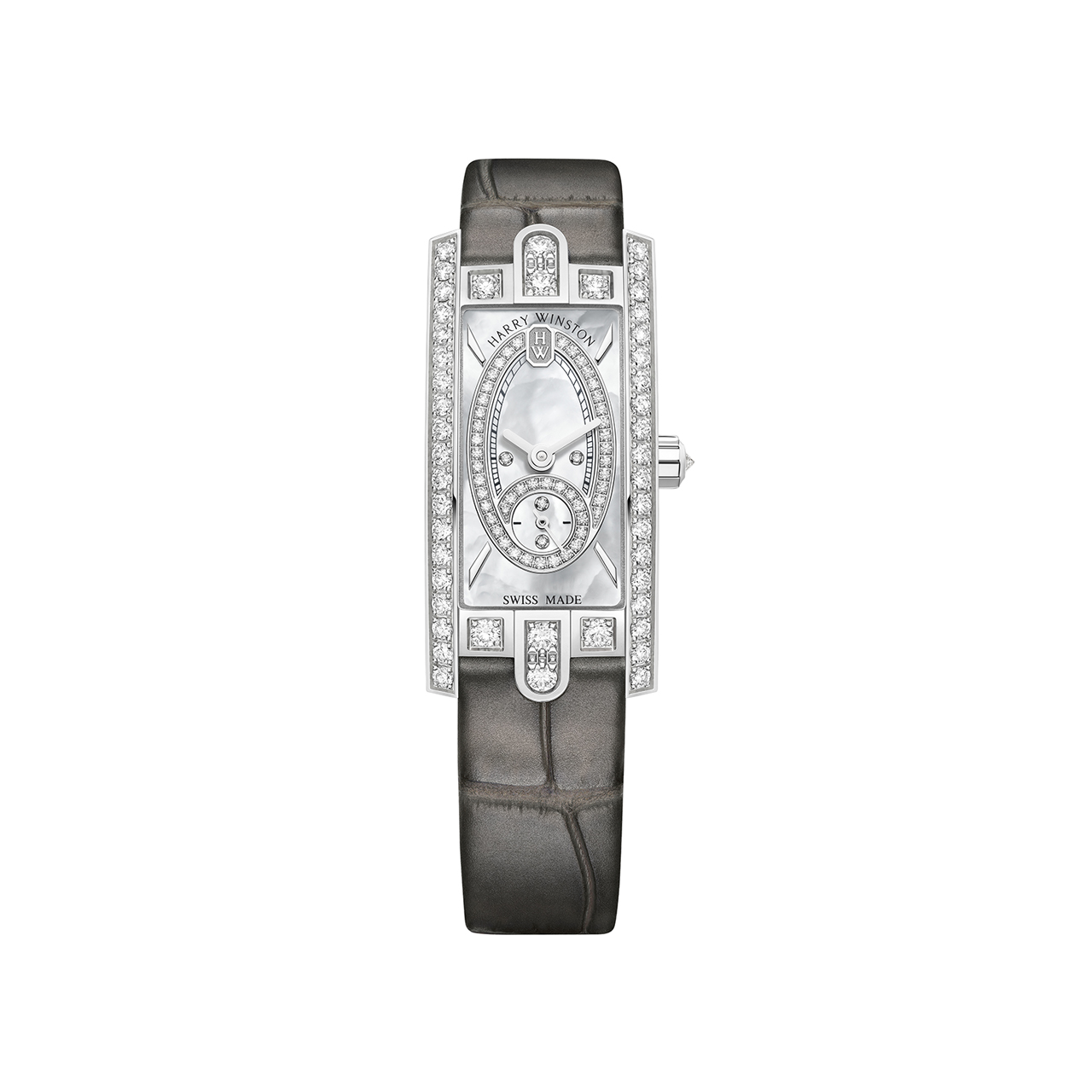 HARRY WINSTON HW アヴェニューC ミニ・スモールセコンド AVCQSS16WW001