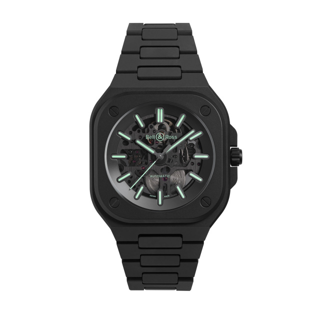 Bell & Ross BR 05 スケルトン ブラック ラム セラミック BR05A-BLM-SKCE/SCE