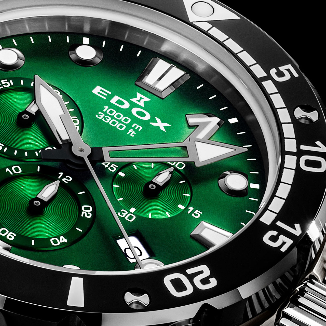 EDOX クロノオフショア1 クロノグラフ ジャパン リミテッド エディション 10242-TIN-VINGM