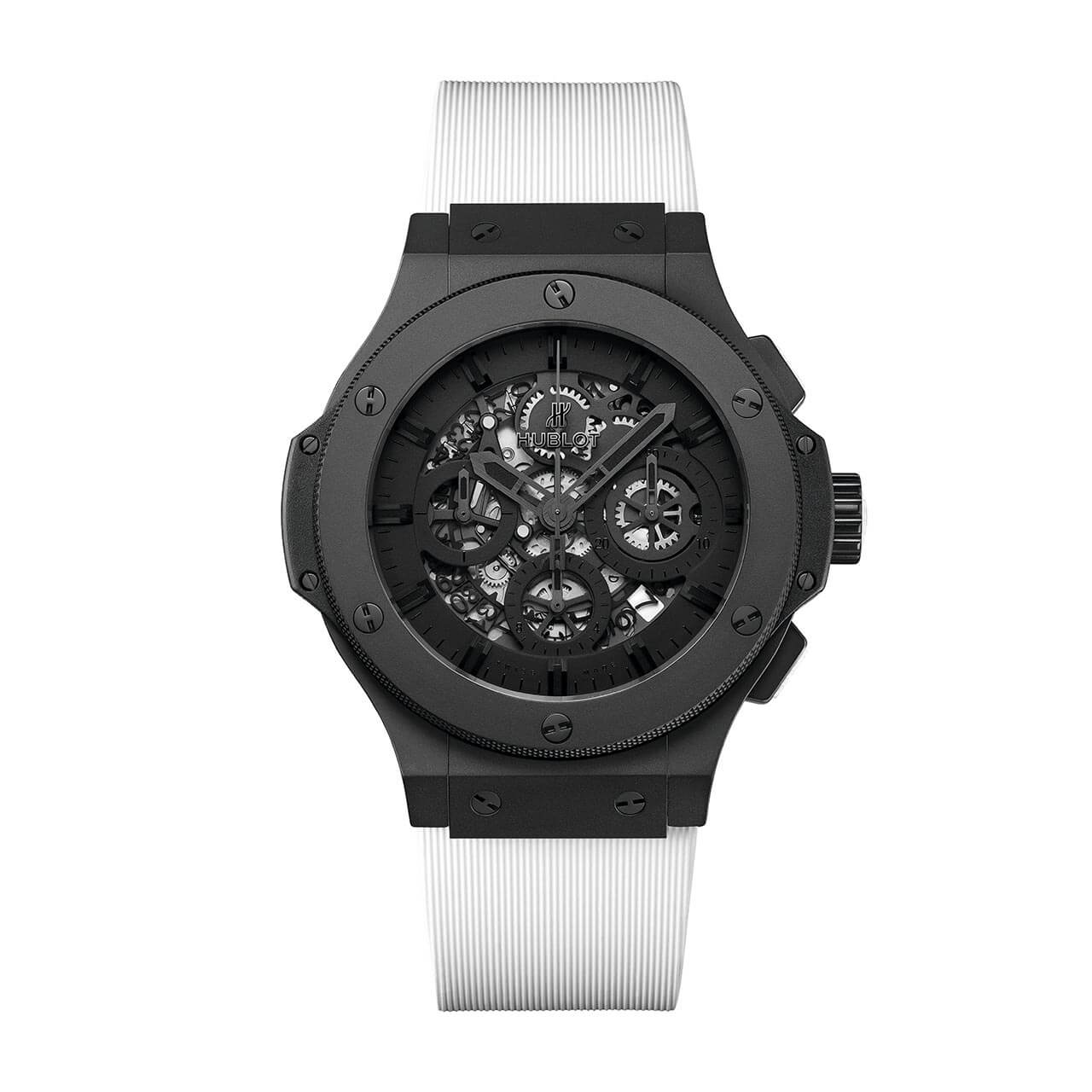 HUBLOT アエロ・バン オールブラック ホワイト 311.CI.1110.RW.JPN