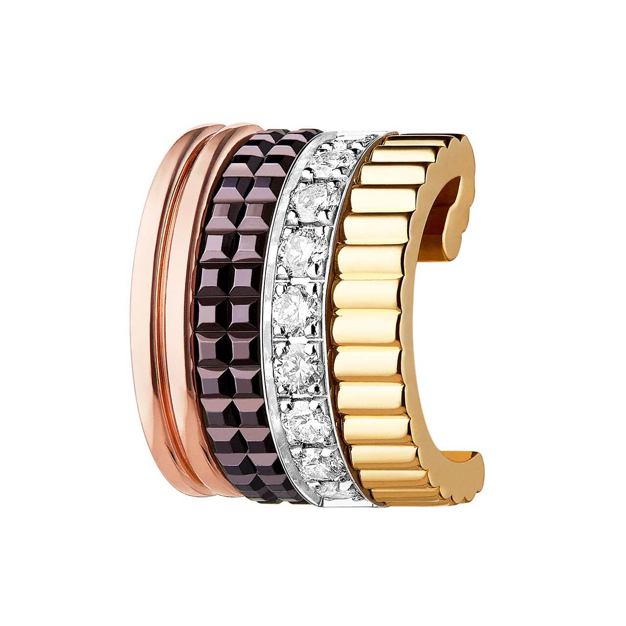 BOUCHERON キャトル クラシック シングル クリップイヤリング スモール JCO01473