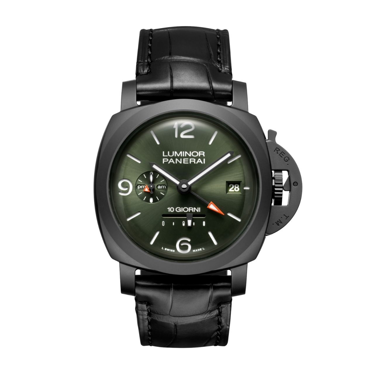 PANERAI パネライ ルミノール ディエチ ジョルニ GMT チェラミカ PAM01483