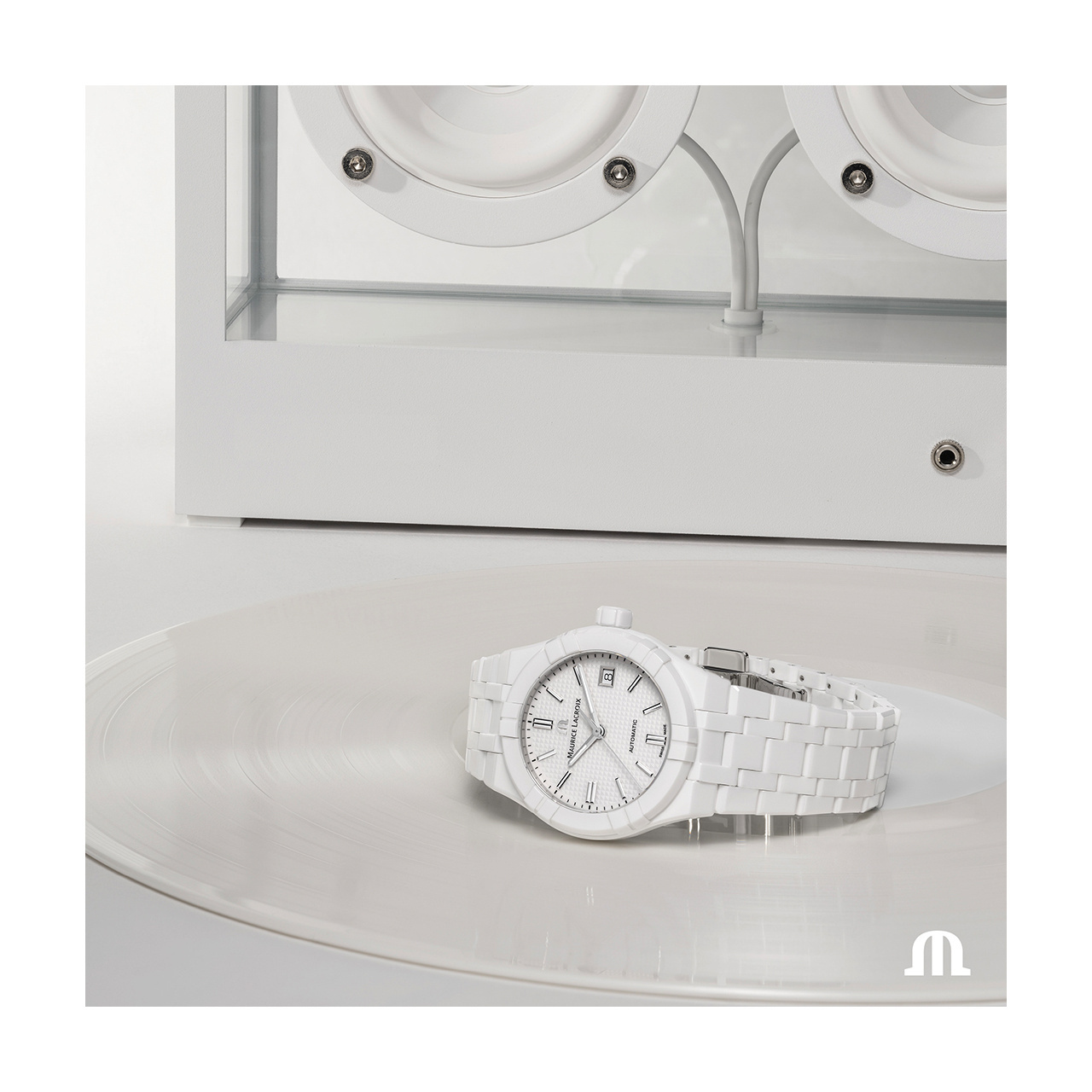 MAURICE LACROIX AIKON AUTOMATIC CERAMIC 39MM AI6007-CRM72-130-7