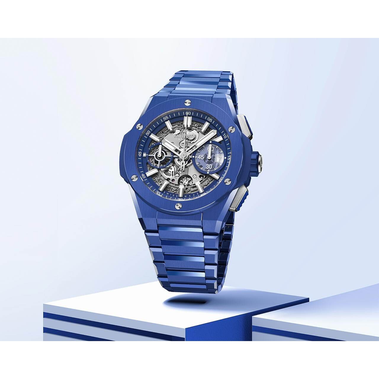 ビッグ・バン インテグレーテッド インディゴブルーセラミック 451.EX.5129.EX｜HUBLOT - ウブロ｜ウォッチ｜神戸三宮  正規時計宝飾店カミネ｜神戸三宮 正規時計宝飾店カミネ