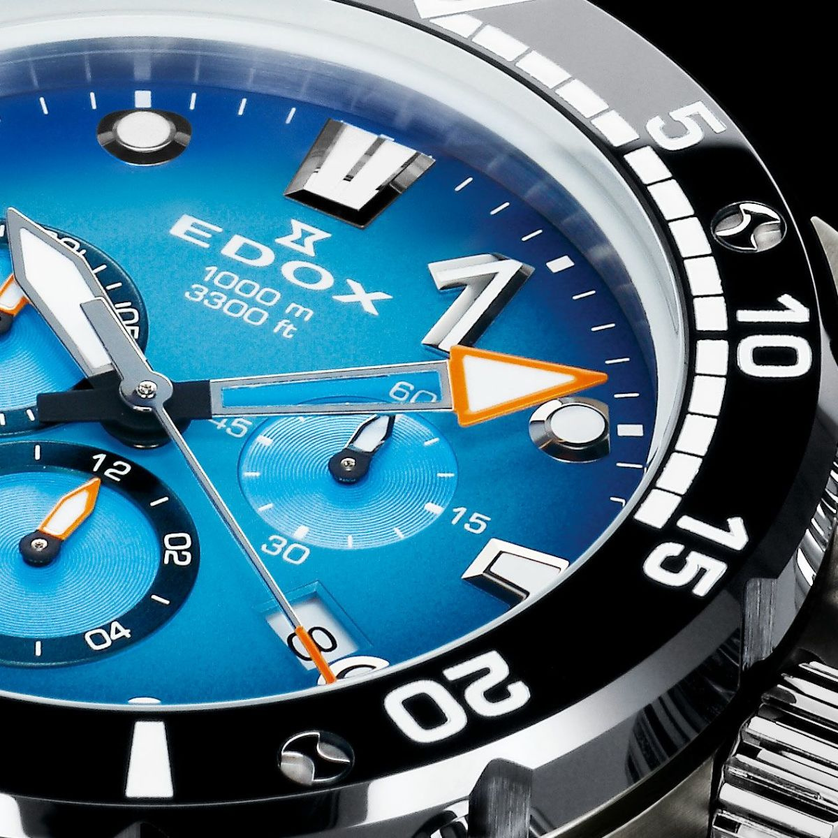クロノオフショア1 クロノグラフ 10242-TINM-BUIDN｜EDOX - エドックス｜ウォッチ｜神戸三宮 正規時計宝飾店カミネ｜神戸三宮 正規 時計宝飾店カミネ