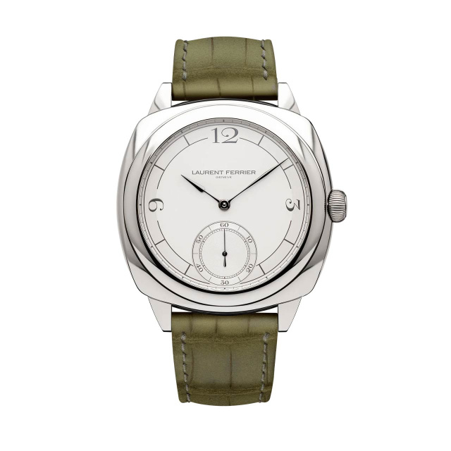 LAURENT FERRIER スクエア・マイクロローター レトロシルバーホワイト LCF013.AC.G3N