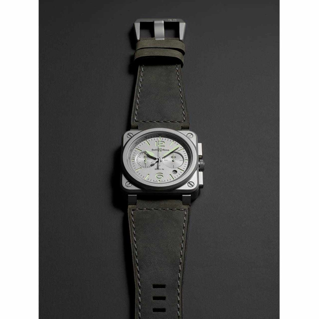 Bell & Ross BR03-94 HOROLUM BR394-GR-ST/SCA