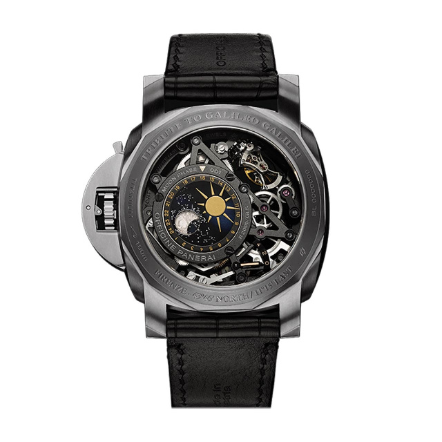 PANERAI ラストロノモ - ルミノール1950 トゥールビヨン ムーンフェイズ イクエーションオブタイム GMT-50MM PAM00920