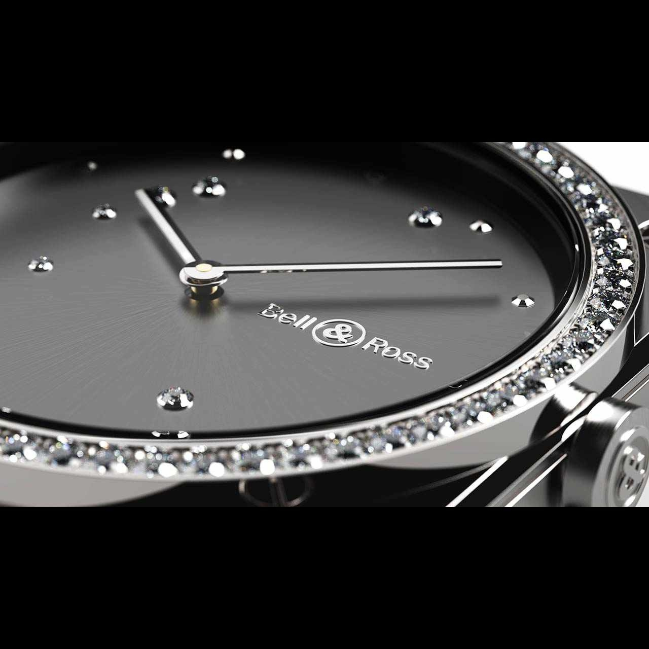 Bell & Ross BR S DIAMOND EAGLE DIAMOND　 BRS-ERU-ST-LGD/SCA