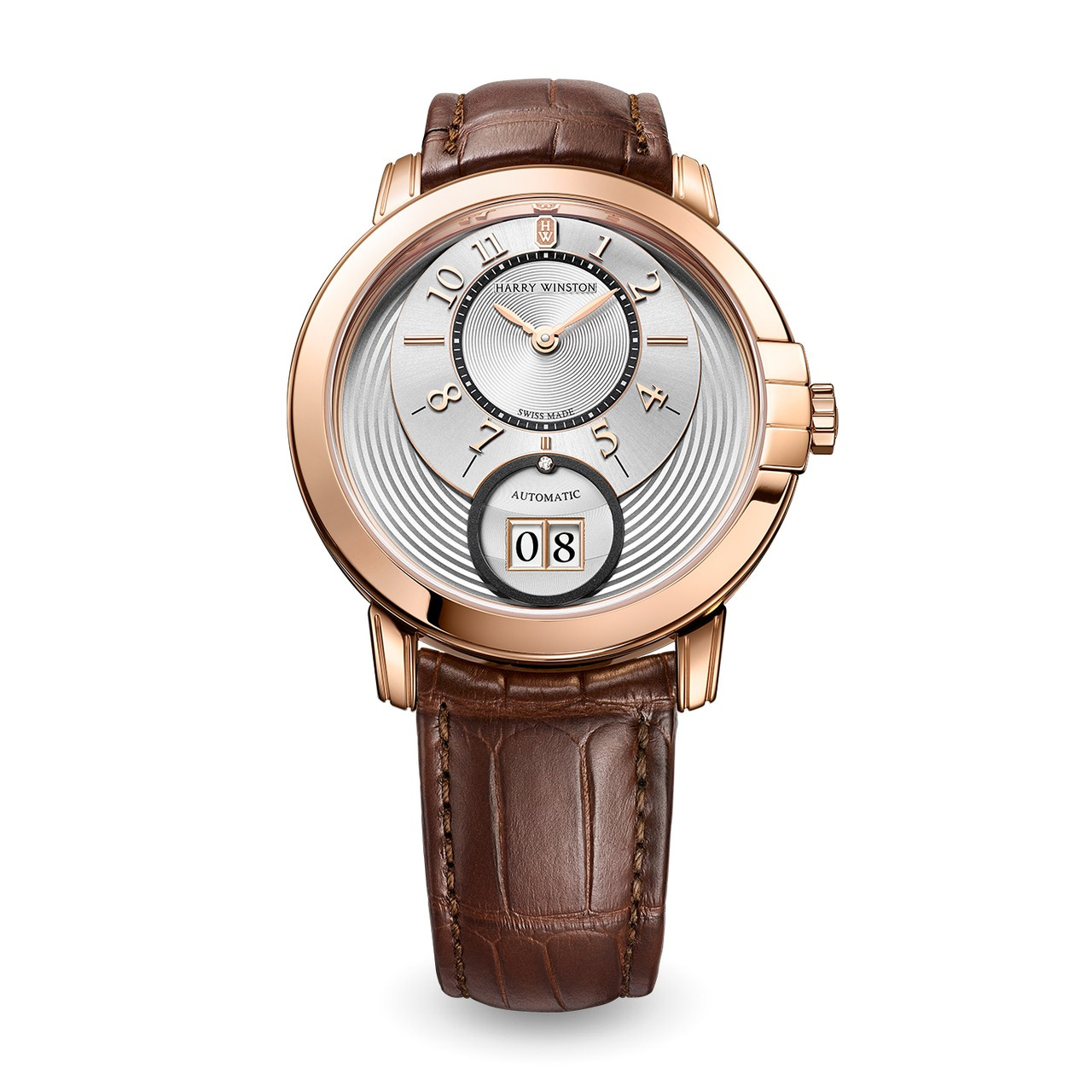 HARRY WINSTON ミッドナイト ビッグデイト オートマティック 42mm MIDABD42RR005