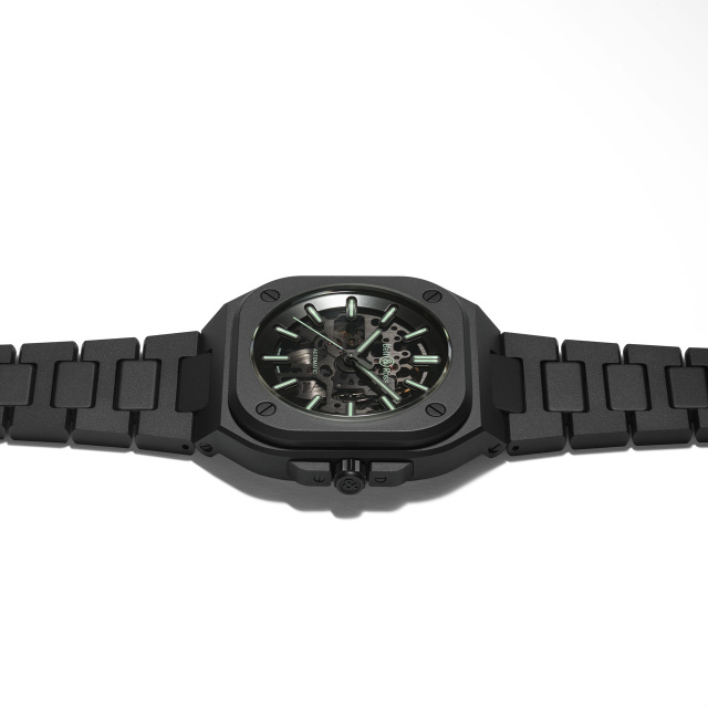 Bell & Ross BR 05 スケルトン ブラック ラム セラミック BR05A-BLM-SKCE/SCE