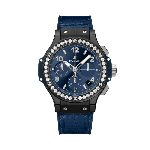 HUBLOT ビッグ・バン セラミック ブルー ダイヤモンド 341.CM.7170.LR.1204