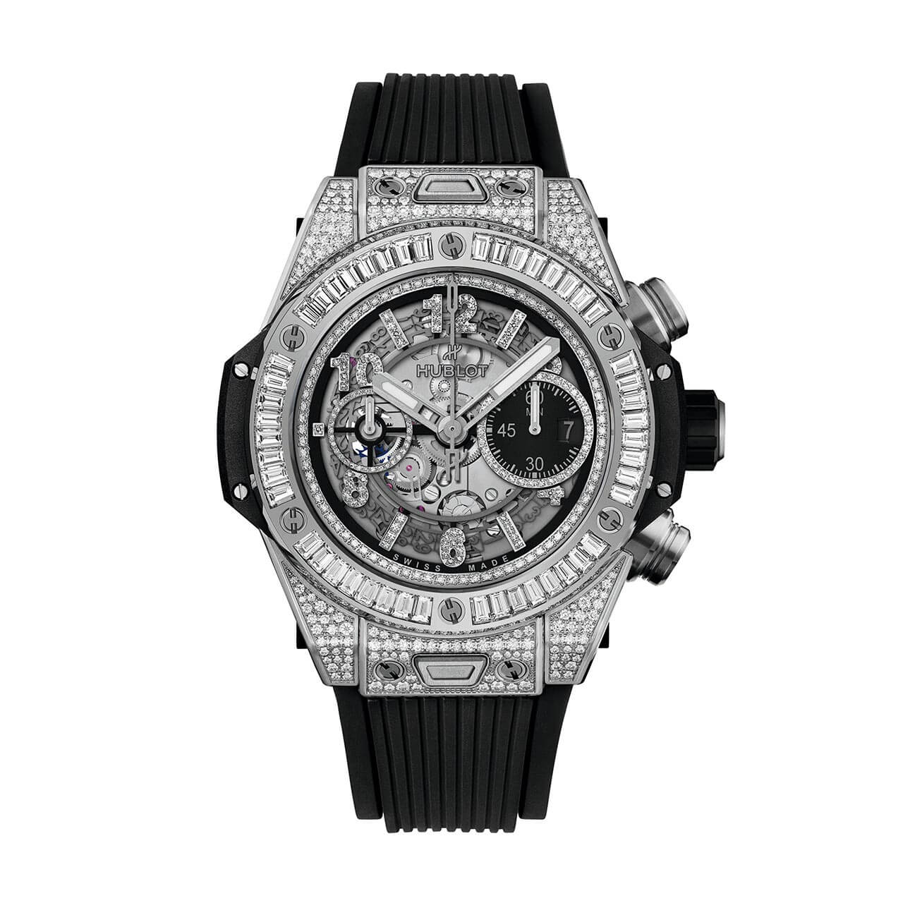 HUBLOT ビッグ・バン ウニコ チタニウム ジュエリー 421.NX.1170.RX.0904