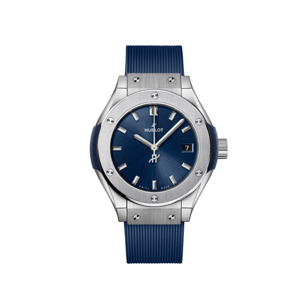 クラシック・フュージョン チタニウム ブルー BY HUBLOT クラシック・フュージョン チタニウム ブルー ウブロ
