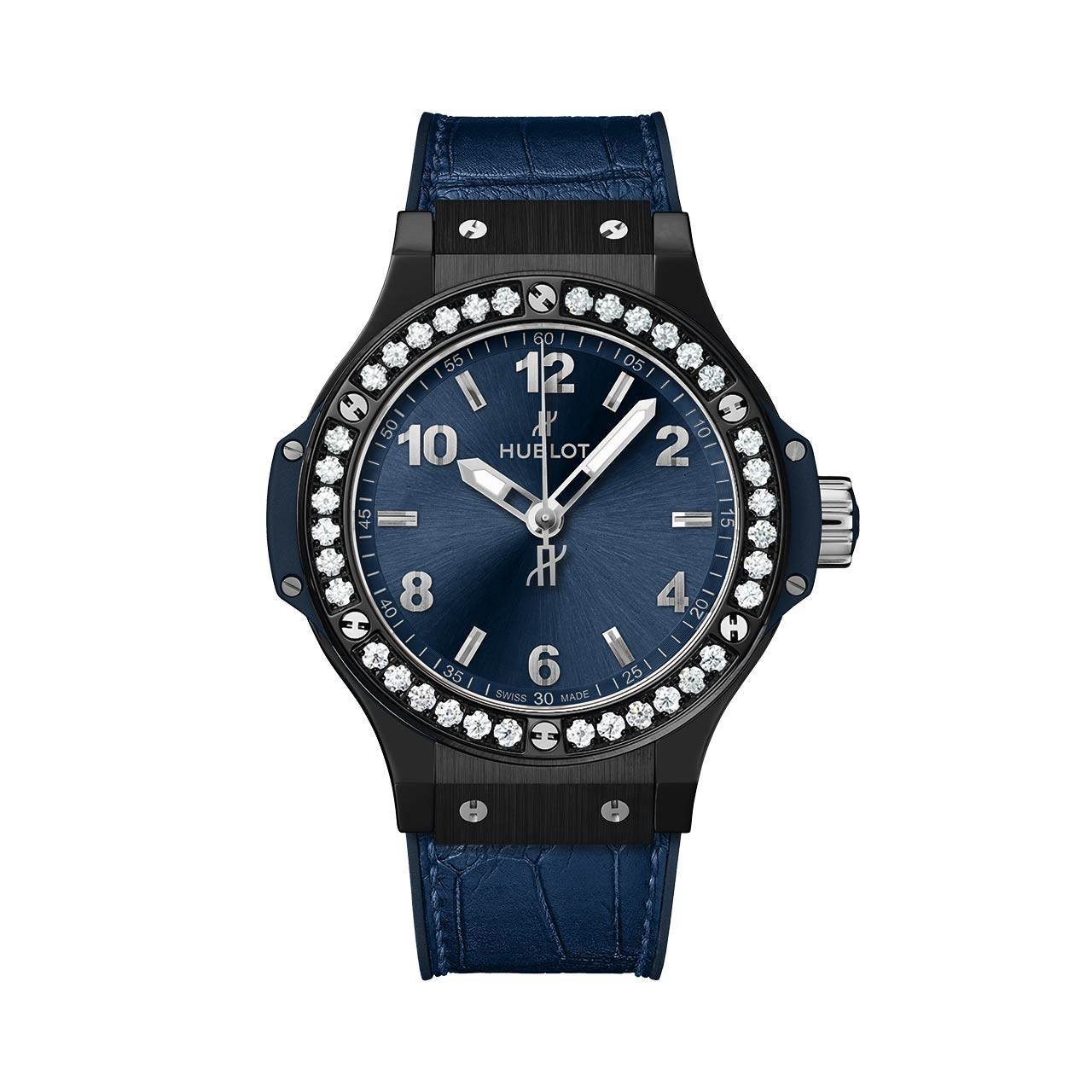 HUBLOT ビッグ・バン セラミック ブルー ダイヤモンド 361.CM.7170.LR.1204