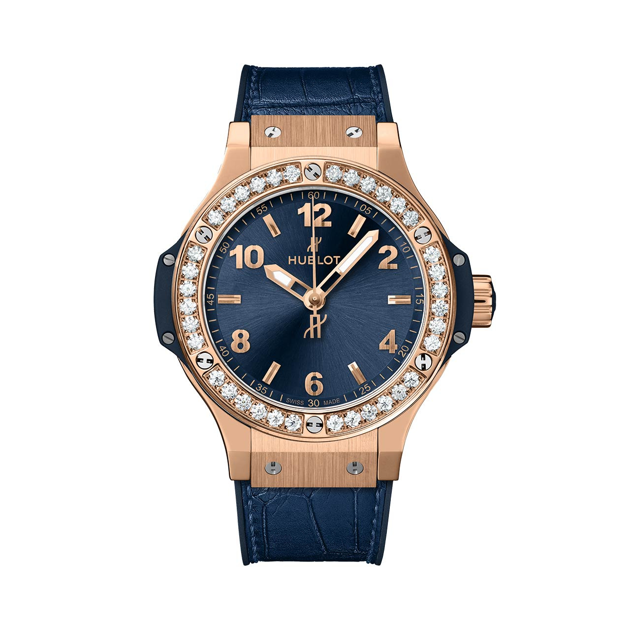 ビッグ・バン ゴールド ブルー ダイヤモンド 361.PX.7180.LR.1204｜HUBLOT - ウブロ｜ウォッチ｜神戸三宮  正規時計宝飾店カミネ｜神戸三宮 正規時計宝飾店カミネ