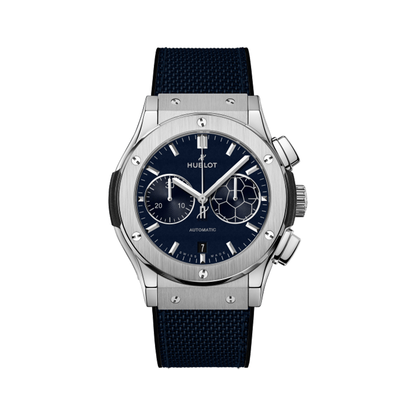 クロノグラフ チタニウム ブルー ヴィクトリー BY HUBLOT クロノグラフ チタニウム ブルー ヴィクトリー バイ ウブロ