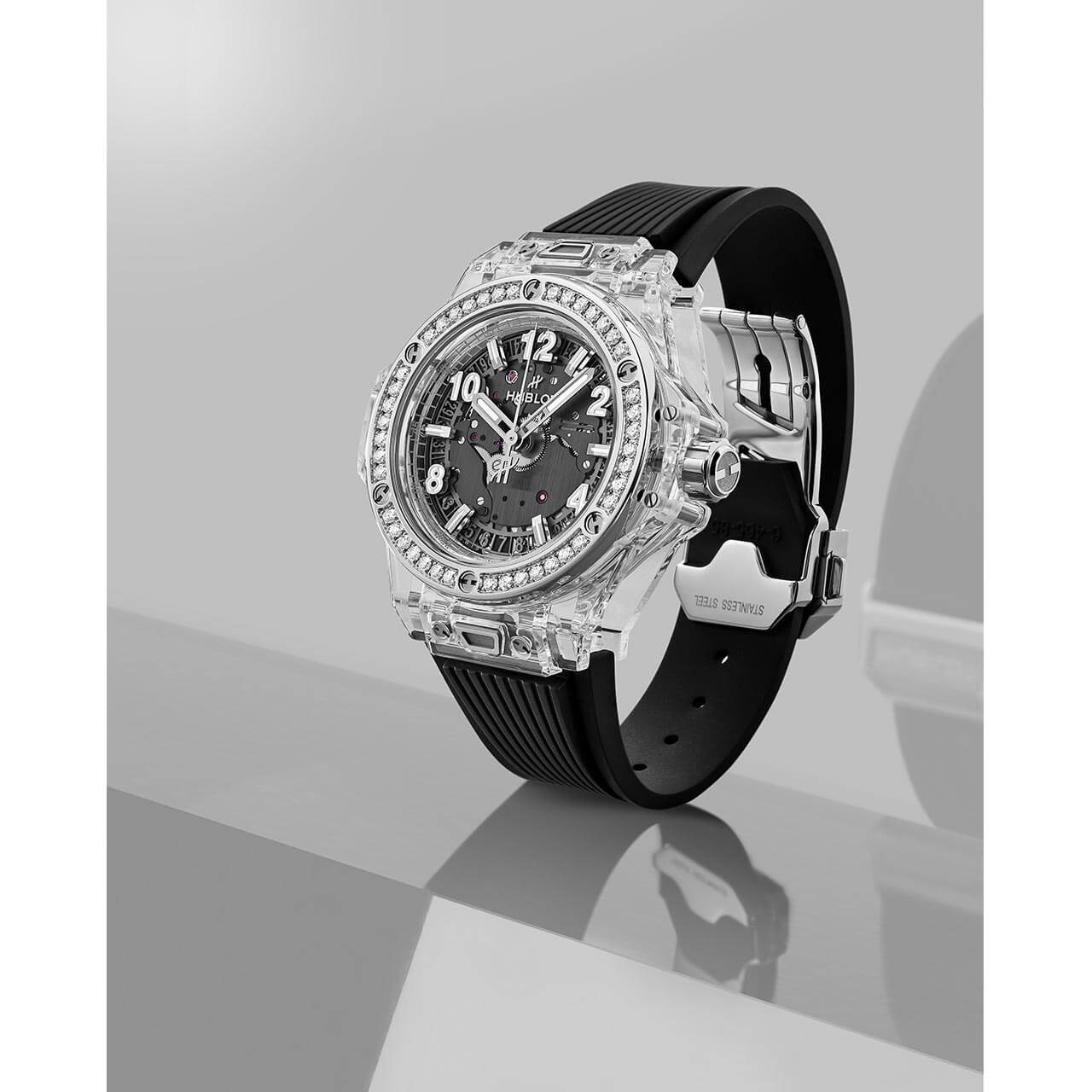 Square Bang Unico All Black Diamonds 42 mm | Hublot