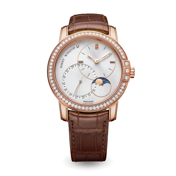 HARRY WINSTON ミッドナイト デイト ムーンフェイズ オートマティック 42mm MIDAMP42RR004