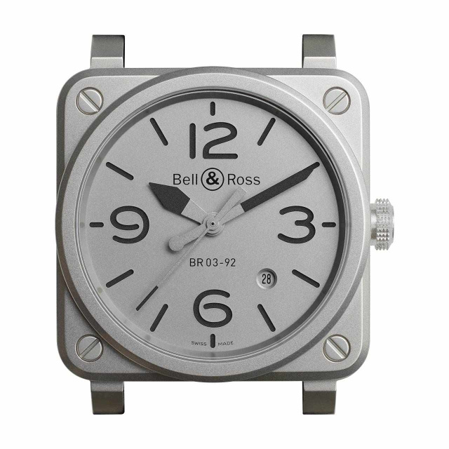 Bell & Ross BR03-92 HOROBLACK BR0392-GBL-ST/SRB