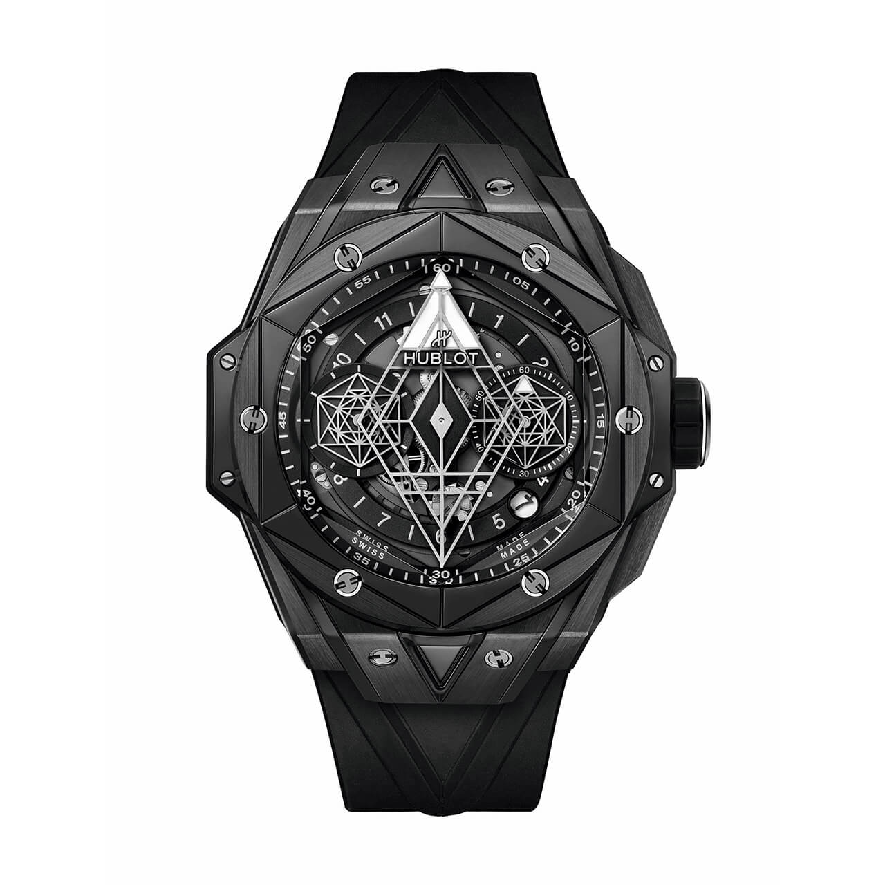 HUBLOT ビッグ・バン ウニコ サンブルーII ブラックマジック 418.CX.1107.RX.MXM22