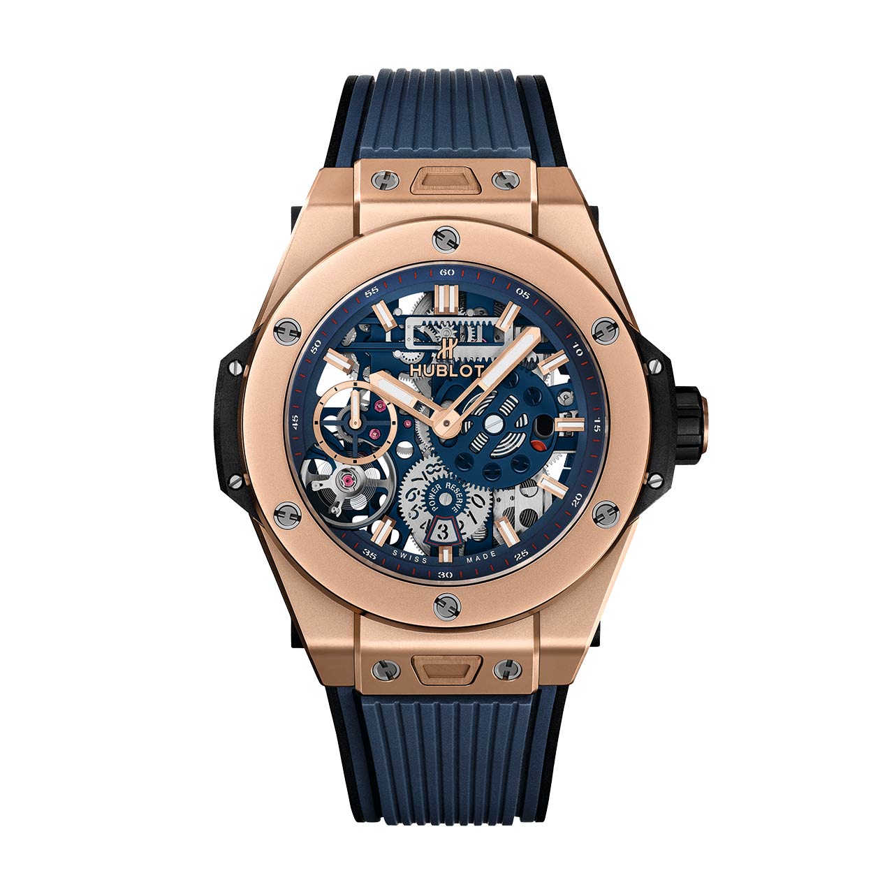 HUBLOT ビッグ・バン メカ-10 キングゴールド ブルー 414.OI.5123.RX