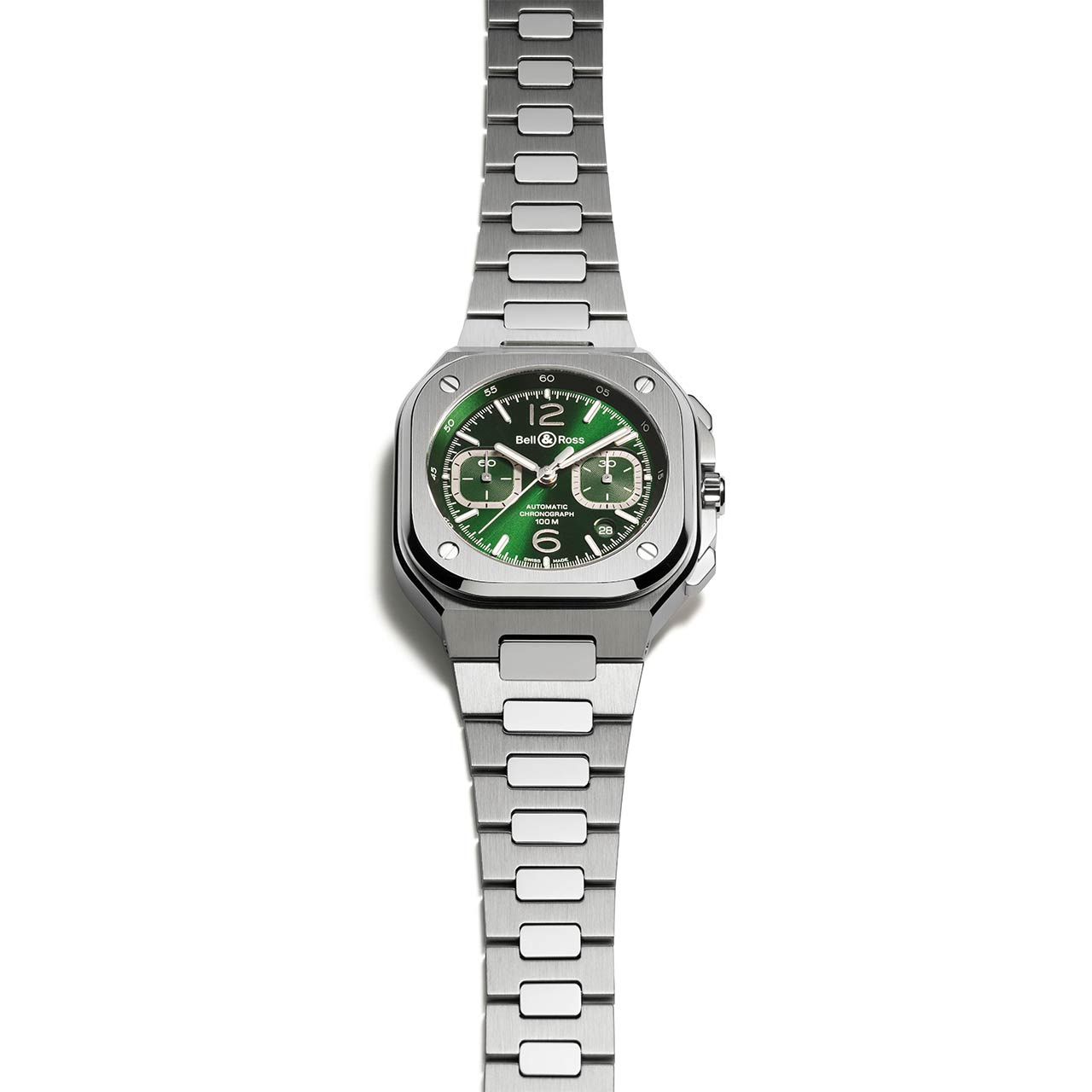BR 05 クロノ グリーンスティール BR05C-GN-ST/SST|Bell & Ross BR 05 クロノ グリーンスティール BR05C-GN-ST/SST|Bell & Ross